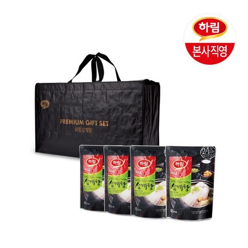 하림 삼계탕 800gX6팩 - 하림 삼계탕세트, 800g, 4개