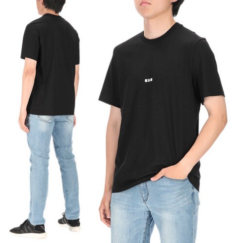 MSGM 로고 2000MM500 200002 99 반팔티셔츠