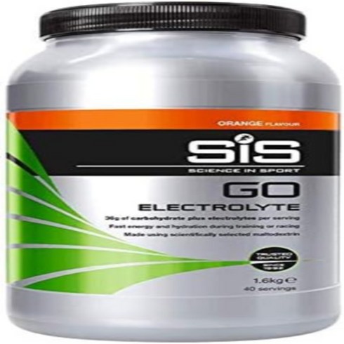 [영국발송] 1.6kg 시스 고 전해질 파우 에너지드링크 오렌지 지구력향상 피로회복 Science In Sport GO Electrolyte Powder, 1개