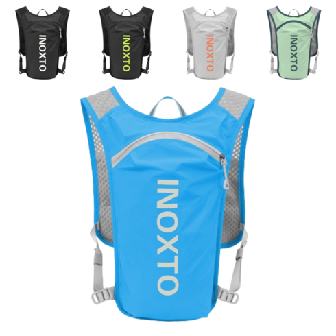 호잉 러닝 가방 런닝 백팩 초경량 마라톤 라이딩 트레일러닝 등산 가방 백팩 트래킹, 블루화이트