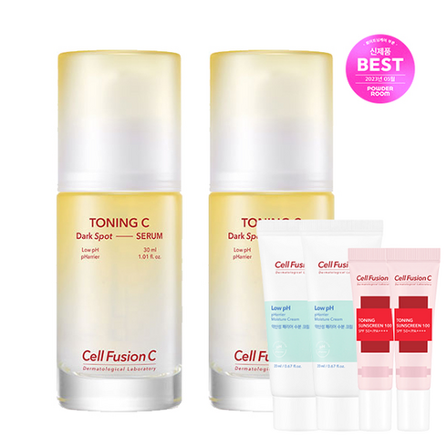 토닝 C 잡티 세럼 30ml+30ml, 없음