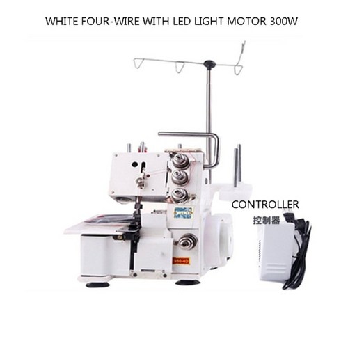 재봉틀공방 공업용 미싱 반짇고리 가정용 미싱기 재봉틀 원데이클래스 180w250w300w 4실 220v 오버록 재봉 및 전기 오버록, 1-300w