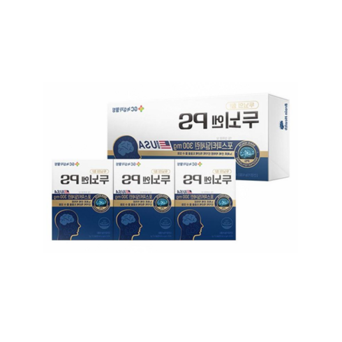 노블티크 녹십자웰빙 두뇌엔PS 3박스/3개월분[33775451]노블티크, 단일옵션