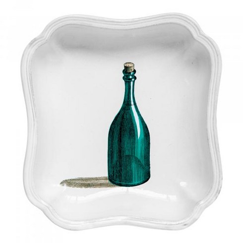 Astier de Villatte 아스티에드빌라트 접시 Green Bottle, 1개