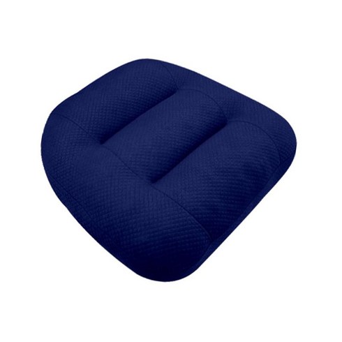 운전석 쿠션 높이 높이 부스터 매트 자동차 운전자 부스터 시트, 네이비 블루, 40cmx40cmx6cm, 메모리 폼, 1개