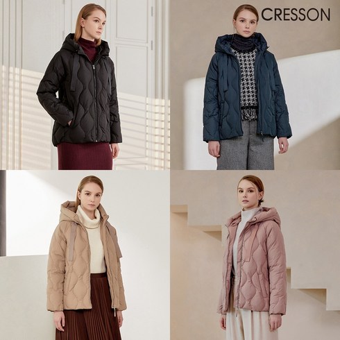 CRESSON 22FW 다운 후드점퍼