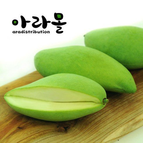 아라몰 태국 그린망고 (Thailand Green Mango), 5kg (16~22과), 1개