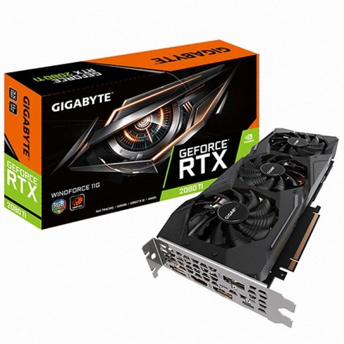 GIGABYTE 지포스 RTX 2080 Ti UDV WF3 D6 11GB 무상AS