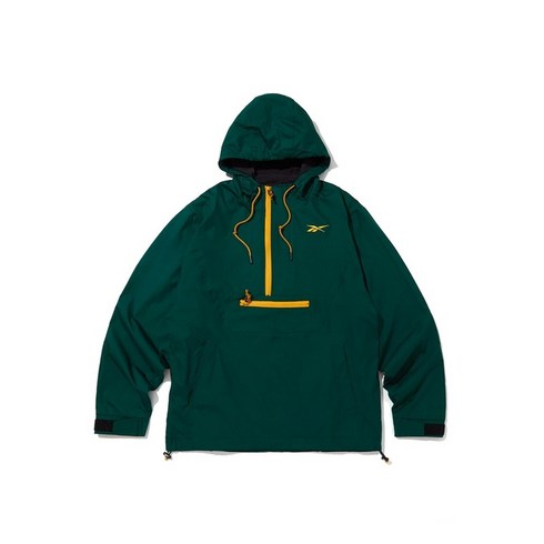 리복바람막이 - 리복 Reebok 남여공용 VECTOR FLEECE 아노락 - 그린 HK7075 REJU2F615E2