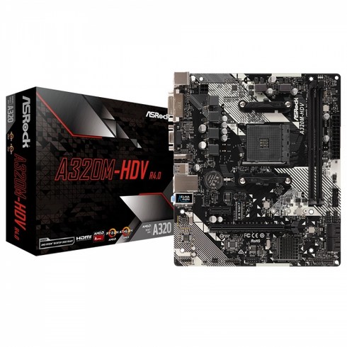 ASRock A320M-HDV R4.0 에즈윈