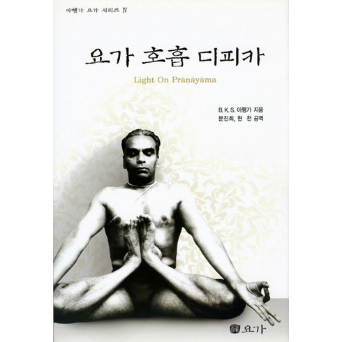 파지티브호텔요가 - 요가 호흡 디피카, 선요가, B.K.S아헹가 저/문진희,현천 공역