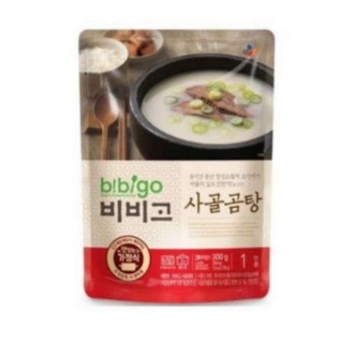 비비고 사골곰탕, 500ml, 18개