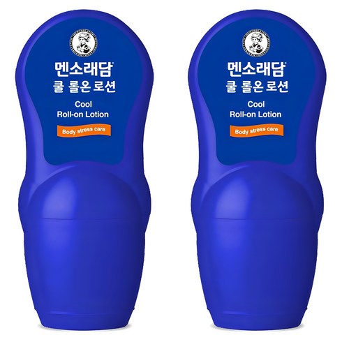 맨소래담 - 멘소래담 쿨 롤 온 바디로션, 50ml, 2개