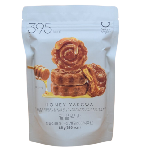 올리브영기프티콘 - 딜라이트 프로젝트 벌꿀약과 85g (기프티콘 증정), 1개