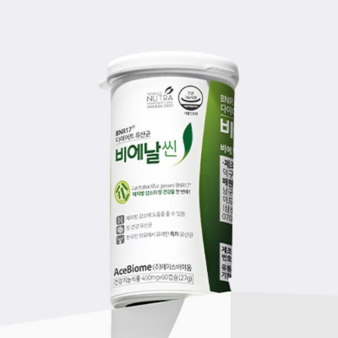패밀리세트 비에날씬 12BOX  비에날프로틴 3BOX - [다이어트 유산균] BNR17 비에날씬, 3개, 60캡슐