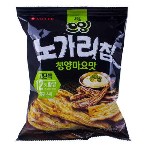 2023년 가성비 최고 노가리칩 - 오잉 노가리칩 청양마요맛, 3개