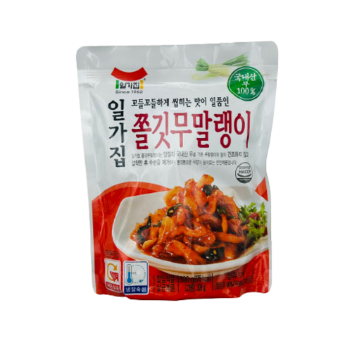 일가집 쫄깃 무말랭이 500g, 2개