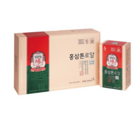 [쇼핑백 포함]정관장 홍삼톤 로얄 30포 최신제품, 50ml, 6개