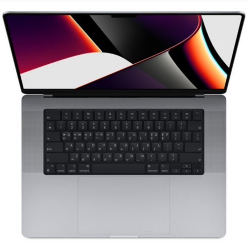 애플 맥북 프로 16인치 M1 Pro 10코어 스페이스 그레이( 16GB RAM 512GB SSD MK183KH/A), macOS, 스페이스 그레이, M1 Max, MK183KH/A