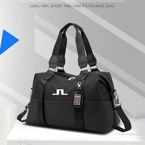 2023년 가성비 최고 제이린드버그보스턴백 - 골프 가방 남자와 여자 새로운 골프 가방 클래식 보스턴 골프 가방 J.Lindeberg 캔버스 스포츠 가방 야외 럭셔리 상품 핸드백 신발 가방