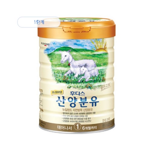 후디스산양분유400 - 일동후디스 프리미엄 산양분유 1단계, 800g, 4개