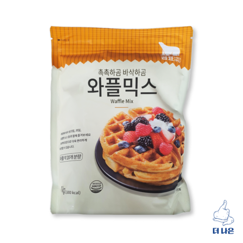 곰표 바사삭 와플믹스, 1kg, 1개