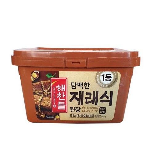 맛있는 (면)해찬들재래식된장 3kg, 1개