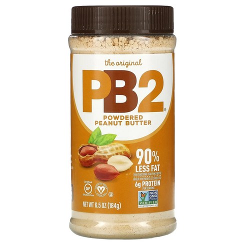 벨플랜테이션 PB2 파우더드 땅콩 버터, 184g, 1개