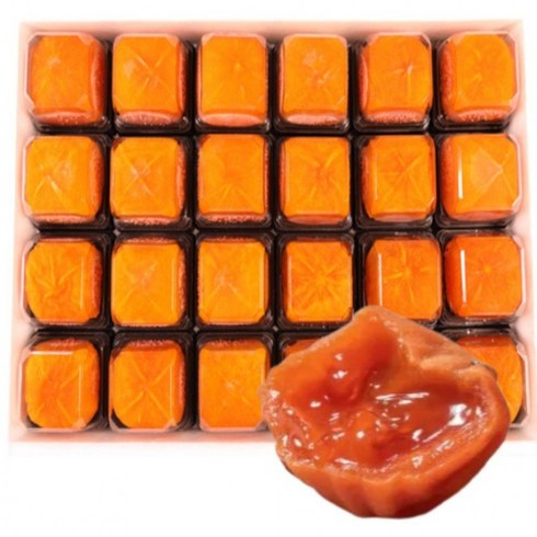 고급 추석 설날 설 명절 선물 세트 저렴한 곶감 반시 건시 청도곶감 반건시 소사이즈 24개입 개별포장, 상세페이지 참조