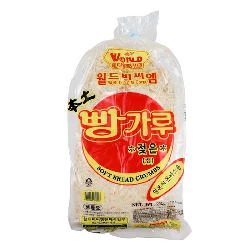 본토빵가루(일식/월드그린) 2kg, 1개