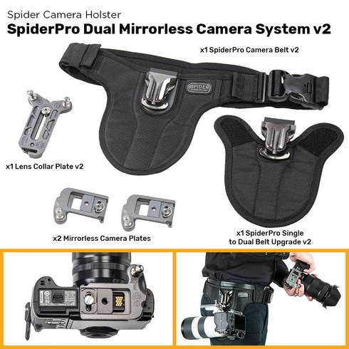 스파이더프로v2 미러리스 듀얼 카메라 시스템