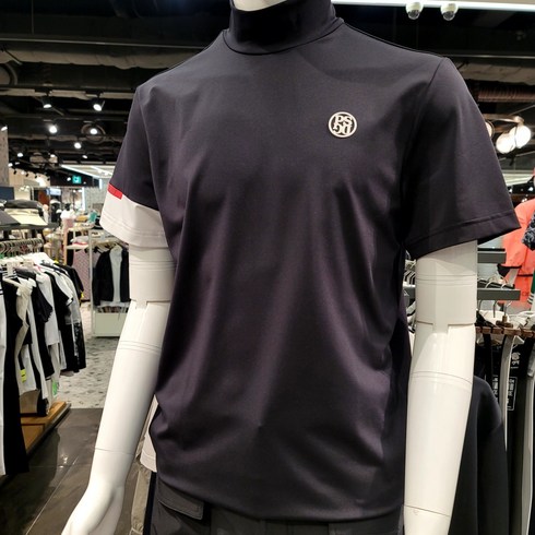 파사디골프 소매배색 져지티 Q22MTP059M