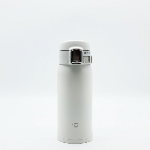 조지루시 보온보냉 원터치 텀블러, 매트 화이트, 360ml, 1개