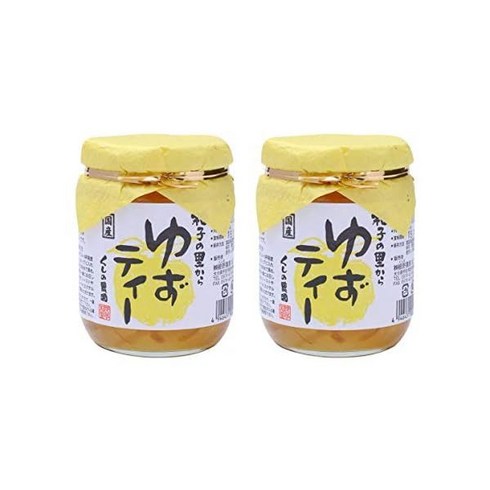 쿠시노 - 쿠시노농원 유자티 유자차 음료 280g X 2, 2개