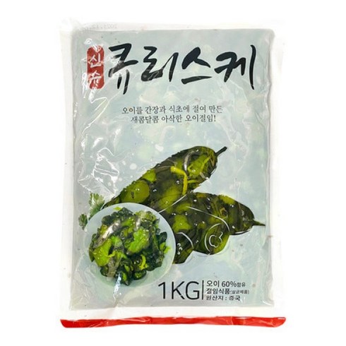 츠케모노 - 코우 일본식 오이절임 큐리스케, 1kg, 1개