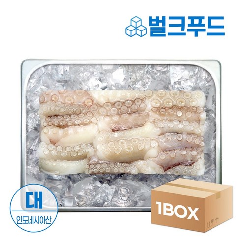 냉동 절단 낙지 3kg L 인도네시아 벌크 손질, 단품
