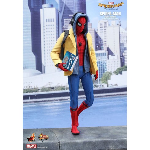 무비피규어)국내배송 핫토이홈커밍스파이더맨디럭스 hottoysmarvelspidermandeluxeversion, 1개