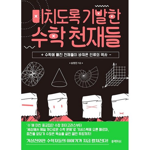 미치도록기발한수학천재들 - 미치도록 기발한 수학 천재들 + 미니수첩 증정, 송명진, 블랙피쉬