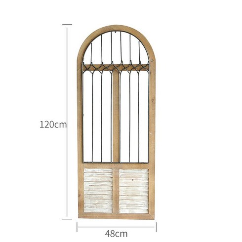 벽걸이 창문 빈티지 장식 거울 데코 인테리어 유럽풍 아치, E