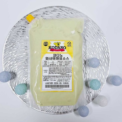 [제이케이푸드] 코다노 와사비마요소스 2kg, 4개