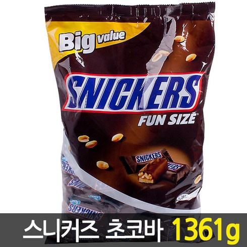 2023년 가성비 최고 스니커즈언박스드서울 - 스니커즈 펀 사이즈 초콜릿, 1361g, 1개
