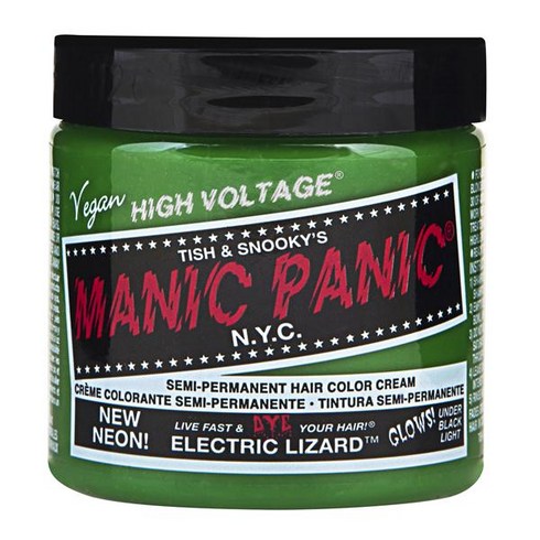 MANIC PANIC 매닉패닉헤어컬러 염색약 헤어매니큐어, ELECTRIC LIZARD, 1개, 1개