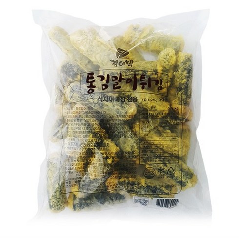김이박 통김말이튀김, 1.5kg, 1개