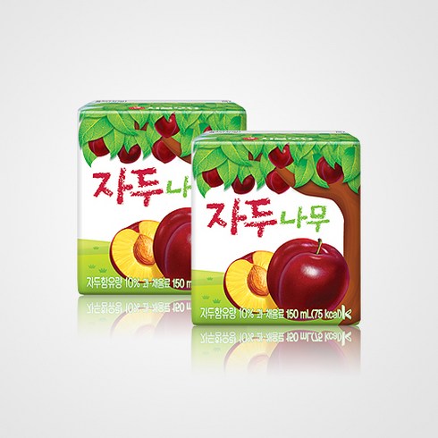 포도나무 - 서울우유 자두나무 과일주스, 150ml, 24개