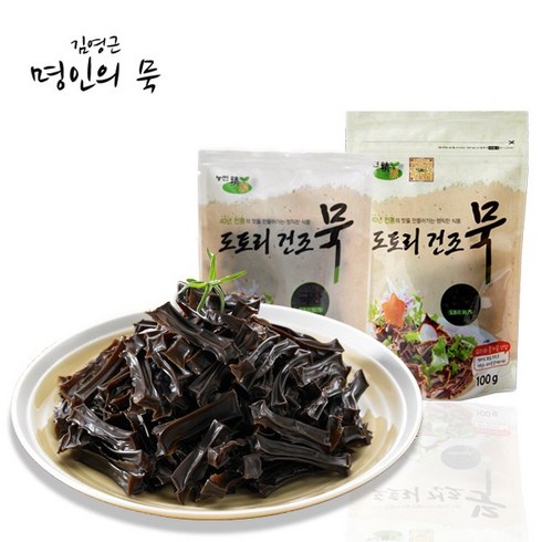 건조묵 - 명인의묵 국산도토리건조묵, 50g, 4개
