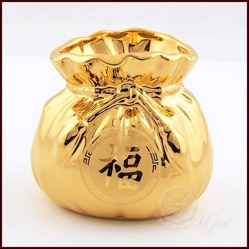 [골드세라믹] 24K Gold Ceramic 복주머니