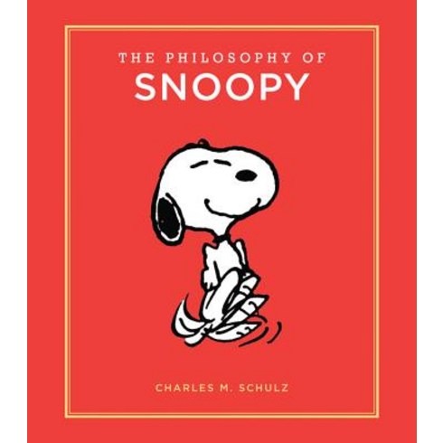 (영문도서) The Philosophy of Snoopy Hardcover, Running Press Book Publishers
