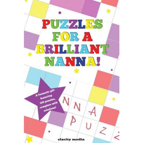 Puzzles for a Brilliant Nanna Paperback, Createspace Independent Publishing Platform