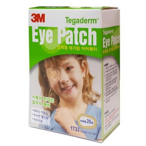 3M 테가덤 아이패치 20매, 20매입, 1개