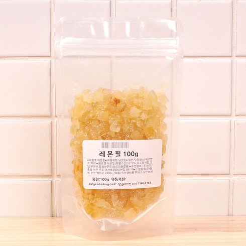 달곰베이킹 레몬필, 100g, 1개